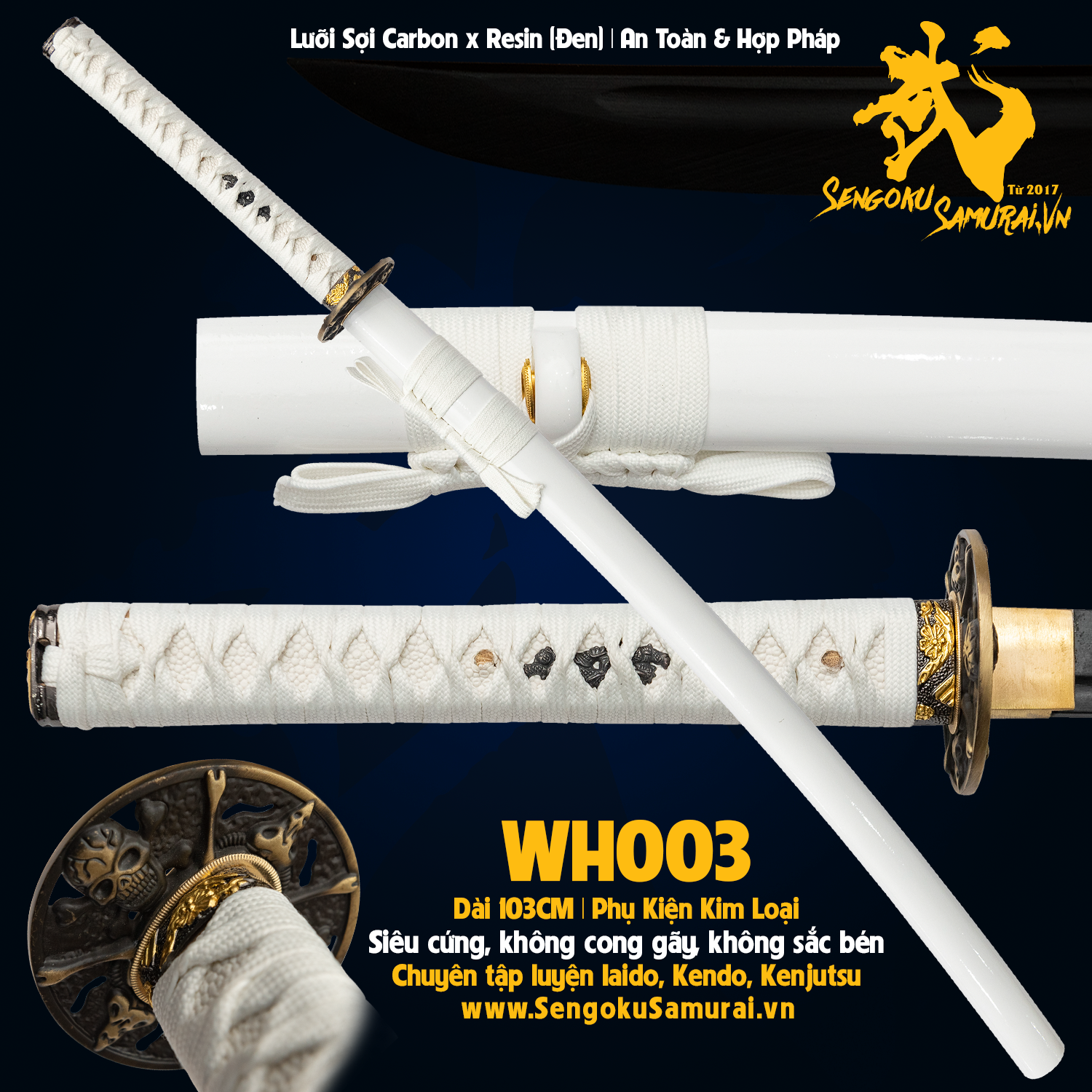 WH003 - Katana Nhật Bản An Toàn & Hợp Pháp