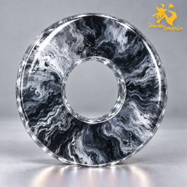 Vân đá - Xoáy màu trừu tượng - Nhóm 4 (3 mẫu) | Shinai Tsuba Độc Quyền Sengoku Samurai 