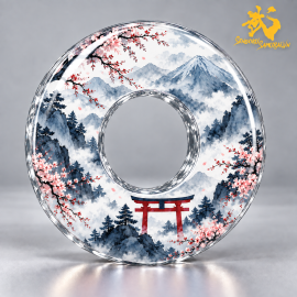 Phong cảnh - Bầu trời - Giấc mơ - Nhóm 1 (3 mẫu) | Shinai Tsuba Độc Quyền Sengoku Samurai 