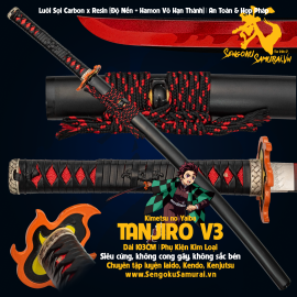 TANJIRO v3 (Kimetsu no Yaiba) | Kiếm Nhật Phi Kim Tổng Hợp 