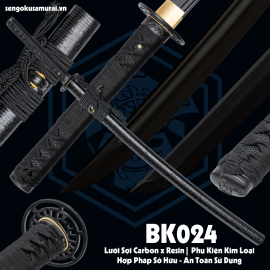 BK024 | Kiếm Nhật Phi Kim Tổng Hợp 