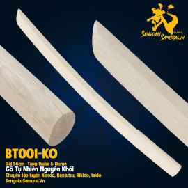 BT001-KODACHI (Trắng) | Kiếm Gỗ | Bokken | Bokuto 