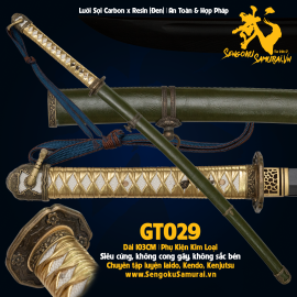 GT029 (Type 98) | Kiếm Nhật Phi Kim Tổng Hợp 
