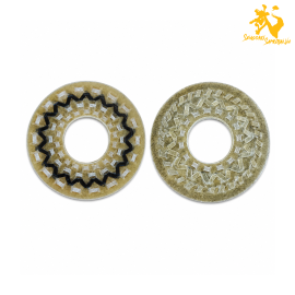 HADA | Shinai Tsuba Da Bò Khâu Tay 