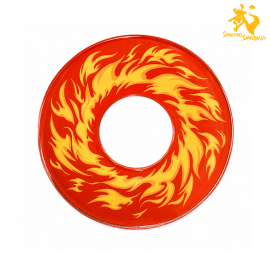 RETSUEN | Shinai Tsuba “Liệt Viêm” – Hộ Thủ Shinai Họa Tiết Lửa 