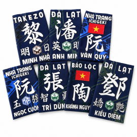 ZEKKEN | Bảng Tên Kendo 