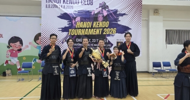 VÔ ĐỊCH HANOI KENDO TOURNAMENT 2026 