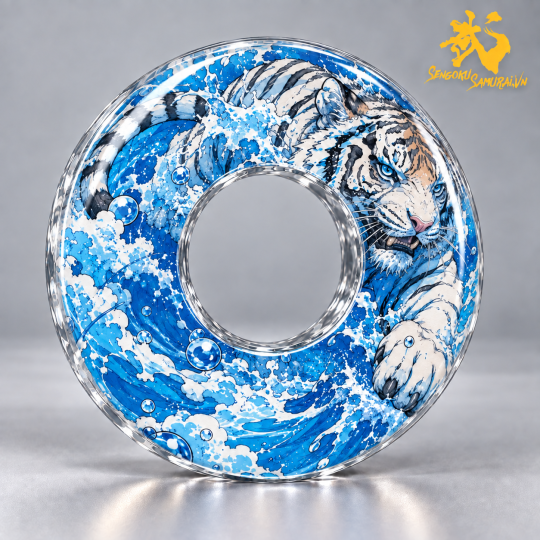 Hổ và báo - Nhóm 2 (3 mẫu) | Shinai Tsuba Độc Quyền Sengoku Samurai 