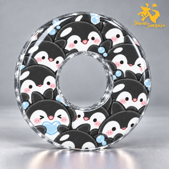 Động vật dễ thương - Họa tiết hoạt hình - Nhóm 2 (4 mẫu) | Shinai Tsuba Độc Quyền Sengoku Samurai 