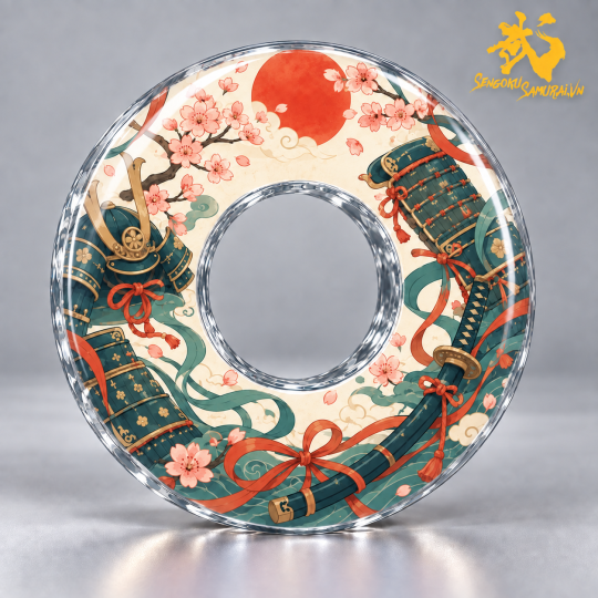 Samurai - Oni - Võ sĩ - Nhóm 1 (3 mẫu) | Shinai Tsuba Độc Quyền Sengoku Samurai 