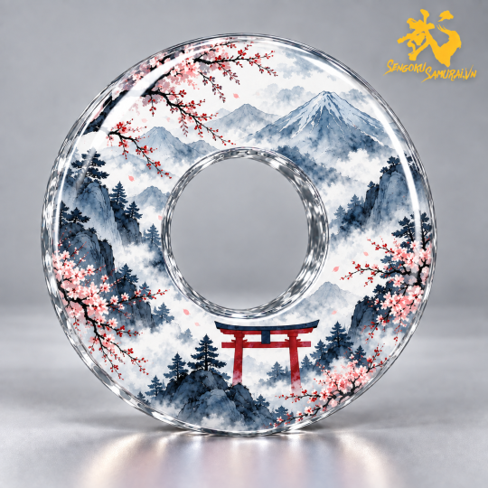 Phong cảnh - Bầu trời - Giấc mơ - Nhóm 1 (3 mẫu) | Shinai Tsuba Độc Quyền Sengoku Samurai 