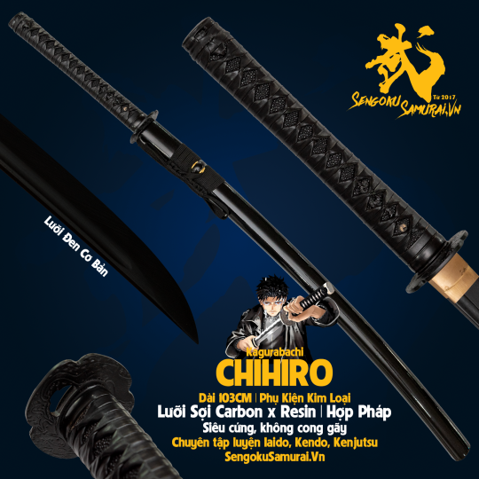 CHIHIRO (Kagurabachi) | Kiếm Nhật Phi Kim Tổng Hợp 