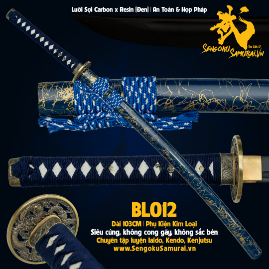 BL012 - Kiếm Nhật Phi Kim Tổng Hợp 