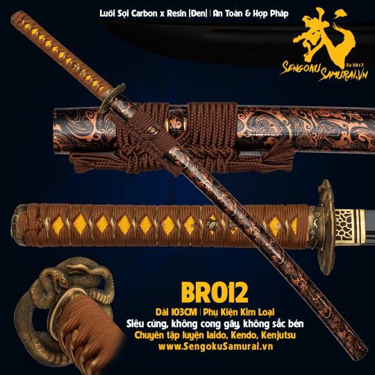 BR012 | Kiếm Nhật Phi Kim Tổng Hợp 