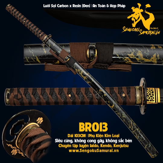 BR013 | Kiếm Nhật Phi Kim Tổng Hợp 