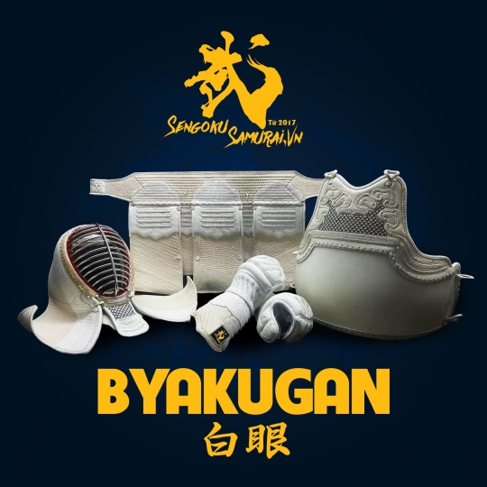 BYAKUGAN (BỘ) | 4mm Trắng Toàn Thể 