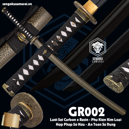 GR002 - Kiếm Nhật Phi Kim Tổng Hợp 