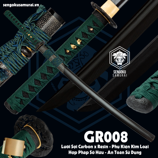 GR008 | Kiếm Nhật Phi Kim Tổng Hợp 
