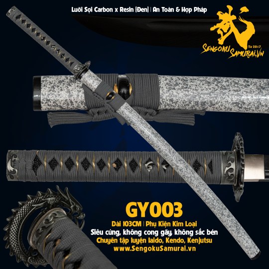 GY003 | Kiếm Nhật Phi Kim Tổng Hợp 