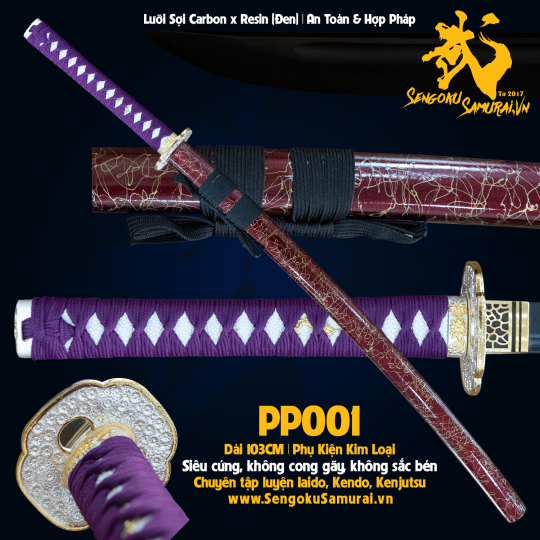 PP001 | Kiếm Nhật Phi Kim Tổng Hợp 