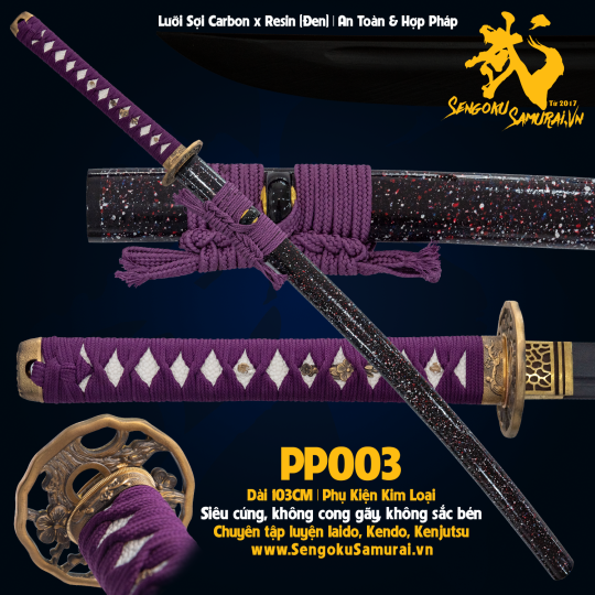 PP003  | Kiếm Nhật Phi Kim Tổng Hợp 