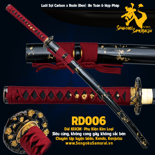 RD006 | Kiếm Nhật Phi Kim Tổng Hợp 