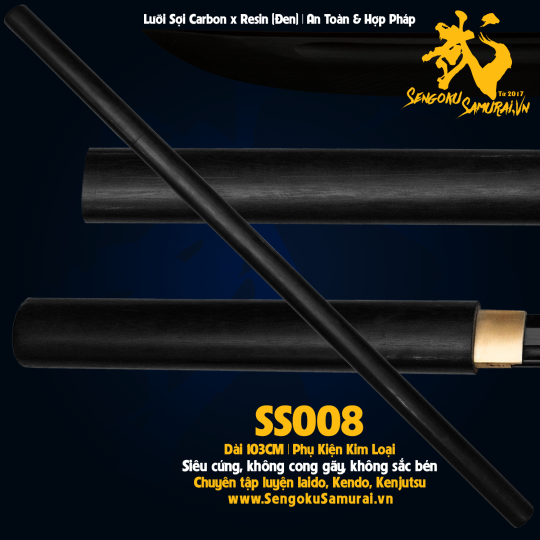 SS008 | Kiếm Nhật Phi Kim Tổng Hợp 