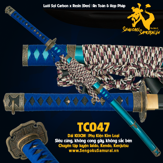 TC047 | Kiếm Nhật Phi Kim Tổng Hợp 