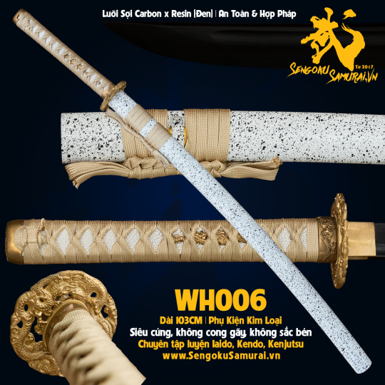 WH006 | Kiếm Nhật Phi Kim Tổng Hợp 