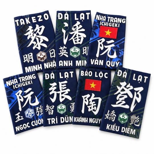 ZEKKEN | Bảng Tên Kendo 