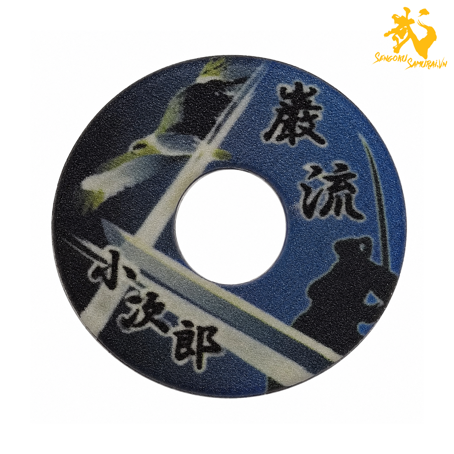BUSHI | Shinai Tsuba Họa Tiết Danh Tướng Nhật 