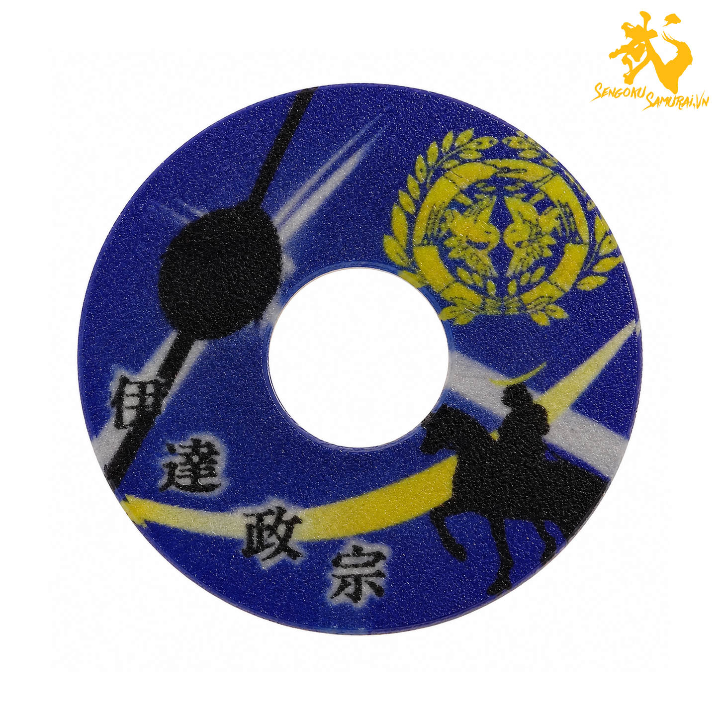 BUSHI | Shinai Tsuba Họa Tiết Danh Tướng Nhật 