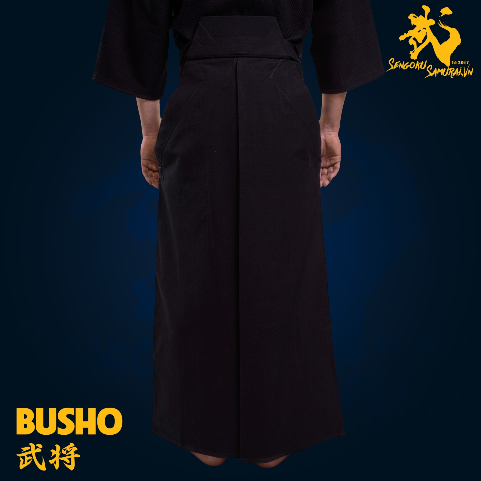 BUSHO-H (Quần) | #11000  Aizome  Hakama 