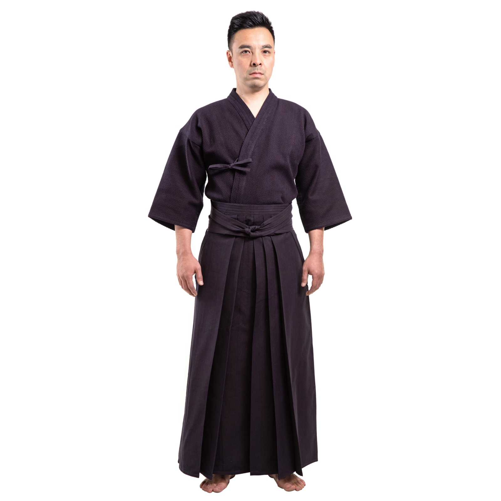 BUSHO (Bộ) | Dougi 2 Lớp AIZOME  #11000 (Kendogi & Hakama) 