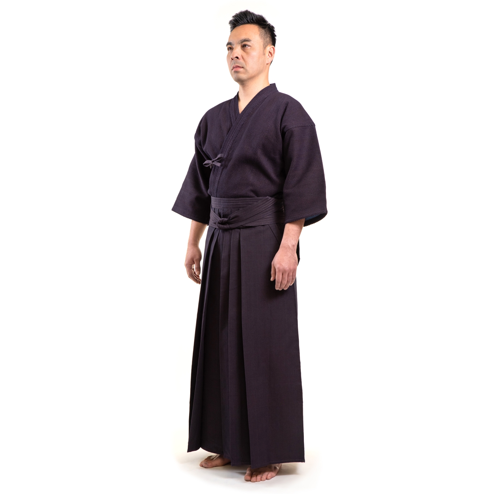 BUSHO (Bộ) | Dougi 2 Lớp AIZOME  #11000 (Kendogi & Hakama) 