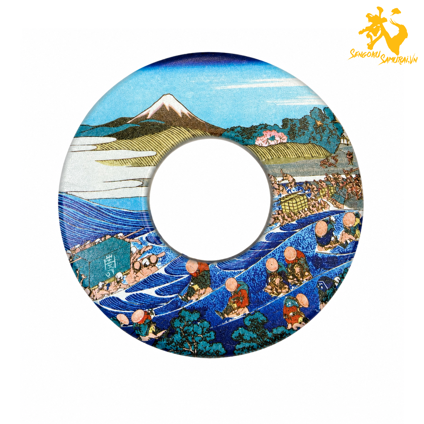 UKIYOE | Shinai suba Ukiyo-e Nhật Bản – Phú Sĩ & Sóng Lớn Kanagawa 